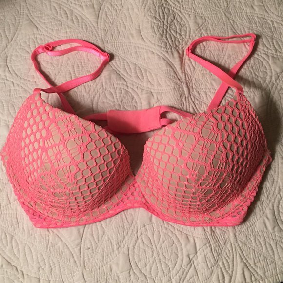 VICTORIA'S SECRET "Very Sexy" After Dark Lightly Lined Plunge Bra NWOT! 32D - Picture 5 of 16